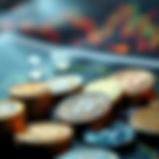 Diverse Investment Strategies in Cryptocurrency Visual representation of various cryptocurrency investment strategies