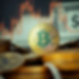 Visual representation of Bitcoin's impact on the financial landscape