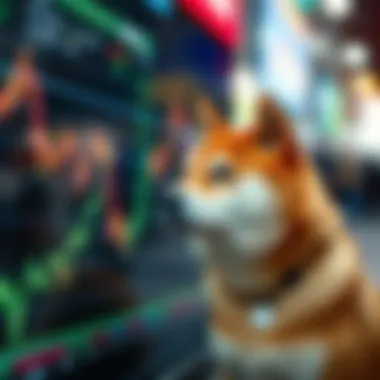 Market trends graph showcasing Shiba Inu trading fluctuations