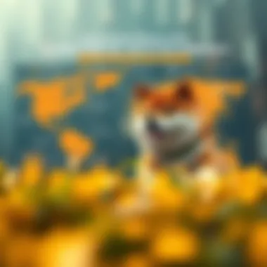 Infographic depicting the regulatory landscape for cryptocurrency