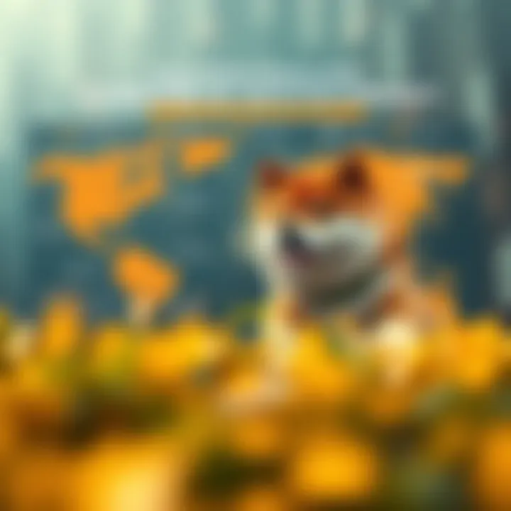 Infographic depicting the regulatory landscape for cryptocurrency