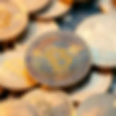 Conceptual representation of iPhone Coin in digital currency