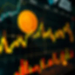 Chart illustrating cryptocurrency market trends