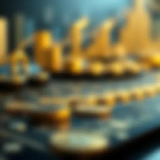 The Evolution of Digital Currencies Illustration depicting the evolution of digital currencies over time