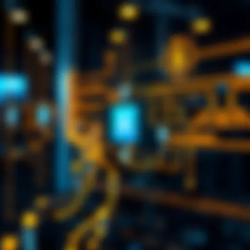 Understanding Blockchain Data Flow Visual representation of blockchain data flow.