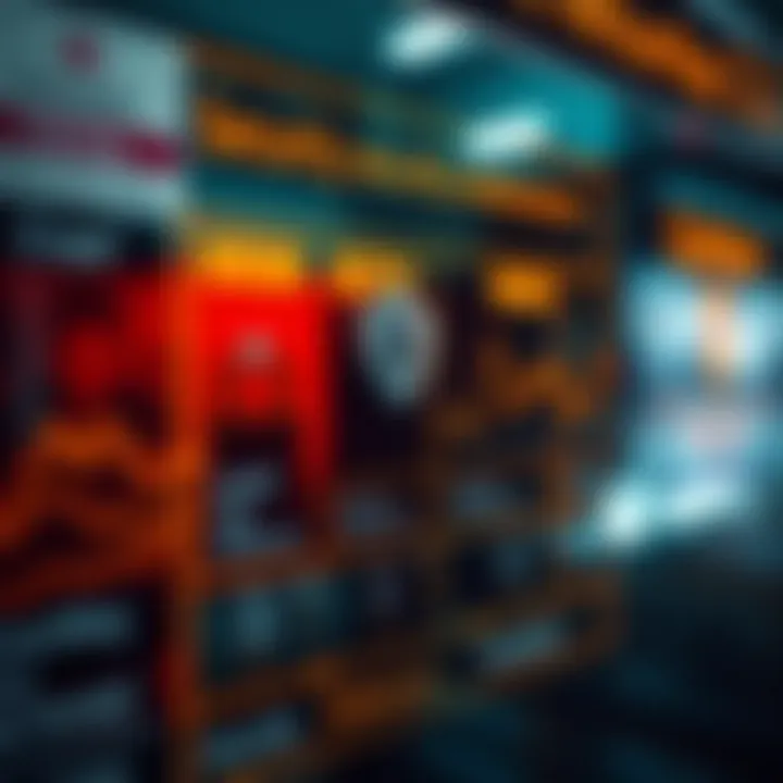 A detailed diagram illustrating security measures of top exchanges