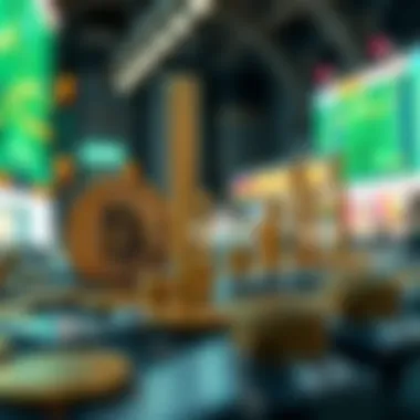 Visualization of decentralized finance growth