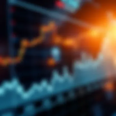 Trading Volume Trends in Cryptocurrency Graph depicting trading volume over time