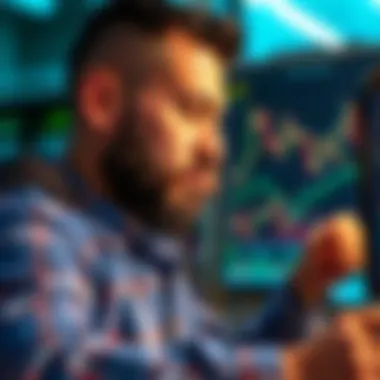 Concept of informed decision-making in crypto trading