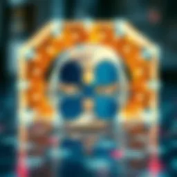 An abstract representation of Ripple's blockchain technology