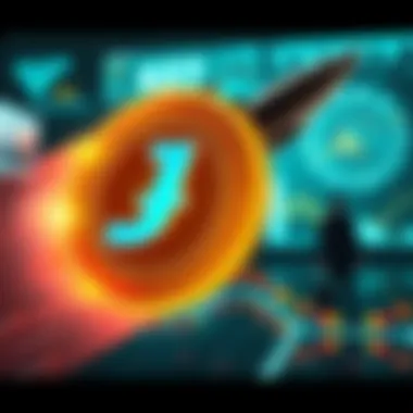 Jetcoin's Role in Digital Media Conceptual representation of Jetcoin and digital media integration