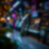 Visual representation of the Magic Eden marketplace interface