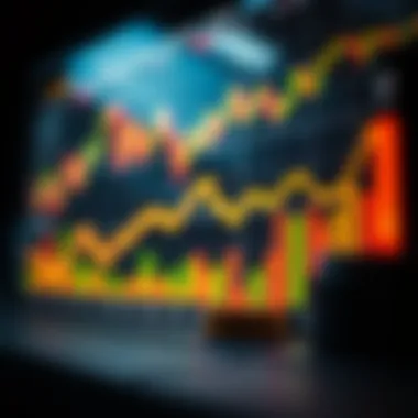 Market analysis graph reflecting cryptocurrency trends