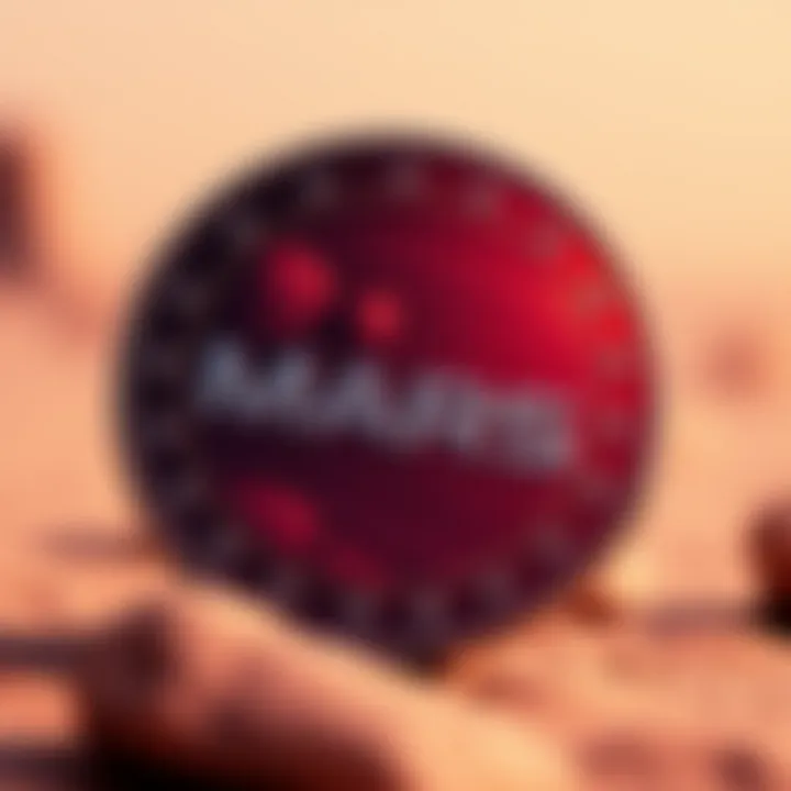 Artistic depiction of Mars Coin and its potential impact on future economies