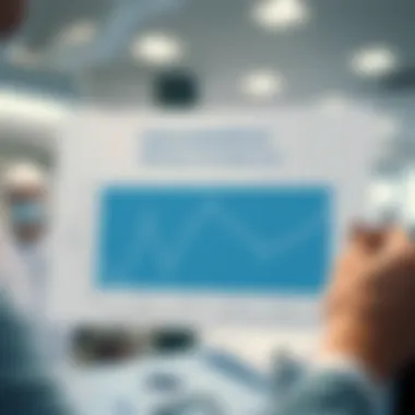 Chart depicting the efficiency improvements in healthcare systems