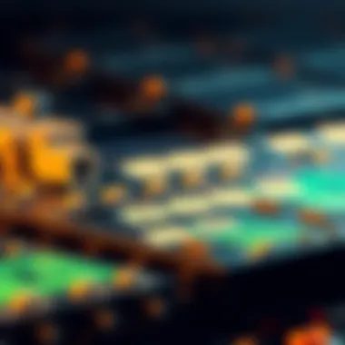 Functionality of Mining Pools A diagram of mining pools and their functionality in the cryptocurrency ecosystem