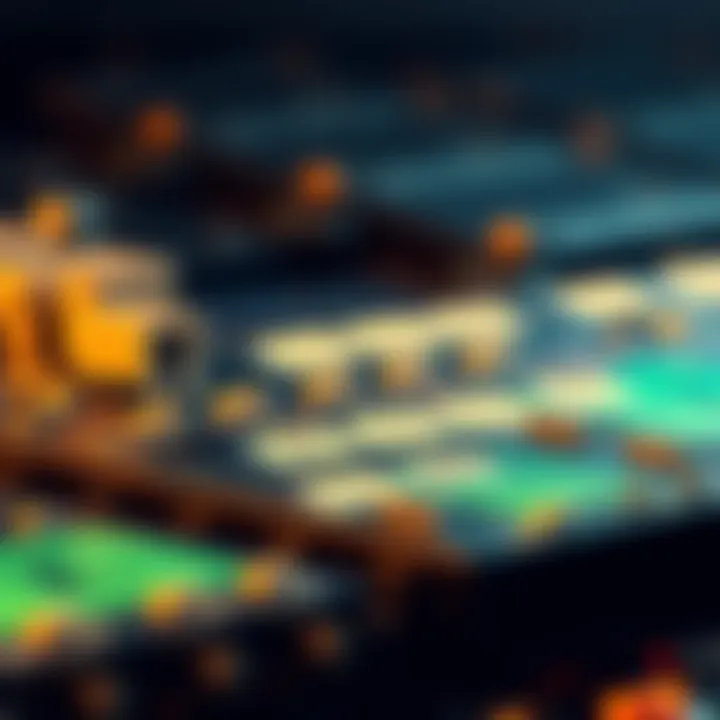 Functionality of Mining Pools A diagram of mining pools and their functionality in the cryptocurrency ecosystem