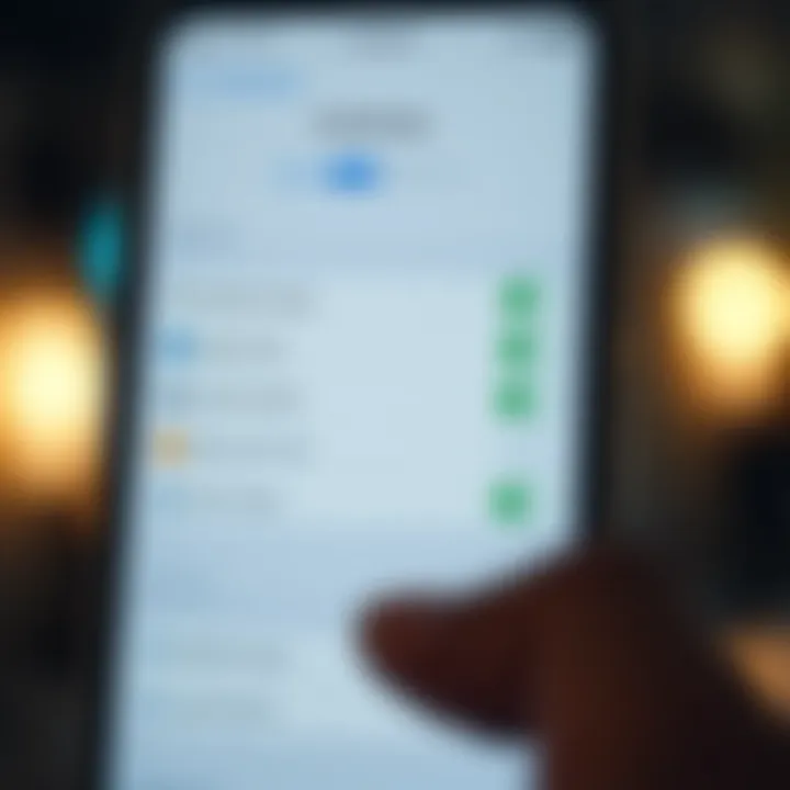 Settings and customization options in the Coinbase app