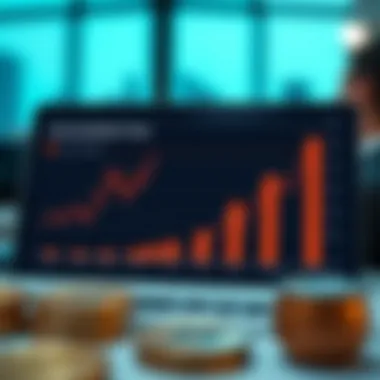 Graph depicting fee structures of various brokers