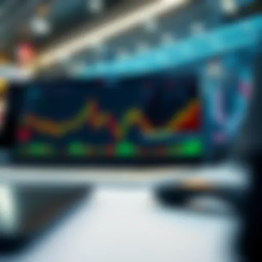 A visual representation of cryptocurrency trading interface