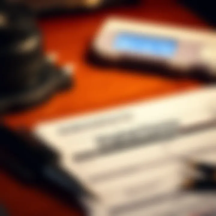 Understanding Tax Forms for Digital Assets Document showcasing cryptocurrency tax forms