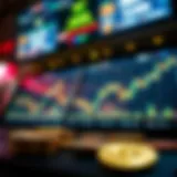 Dynamic representation of cryptocurrency trading trends