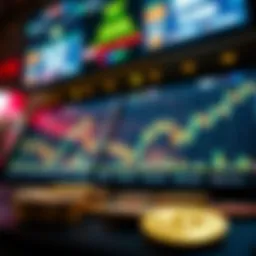 Dynamic representation of cryptocurrency trading trends