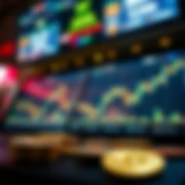 Dynamic representation of cryptocurrency trading trends