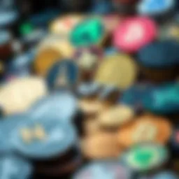 Visual representation of various NFTs