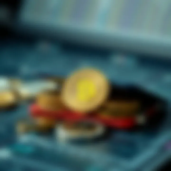 A conceptual image highlighting common misconceptions about cryptocurrency wallets