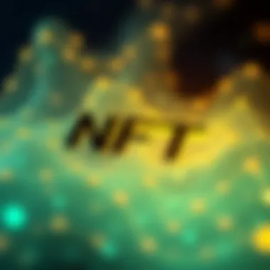 Understanding the Essence of NFTs An abstract digital artwork representing the concept of NFTs and digital ownership.
