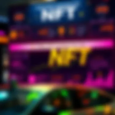 Investment Strategies for NFT Enthusiasts A vibrant infographic showcasing various investment strategies in the NFT market.