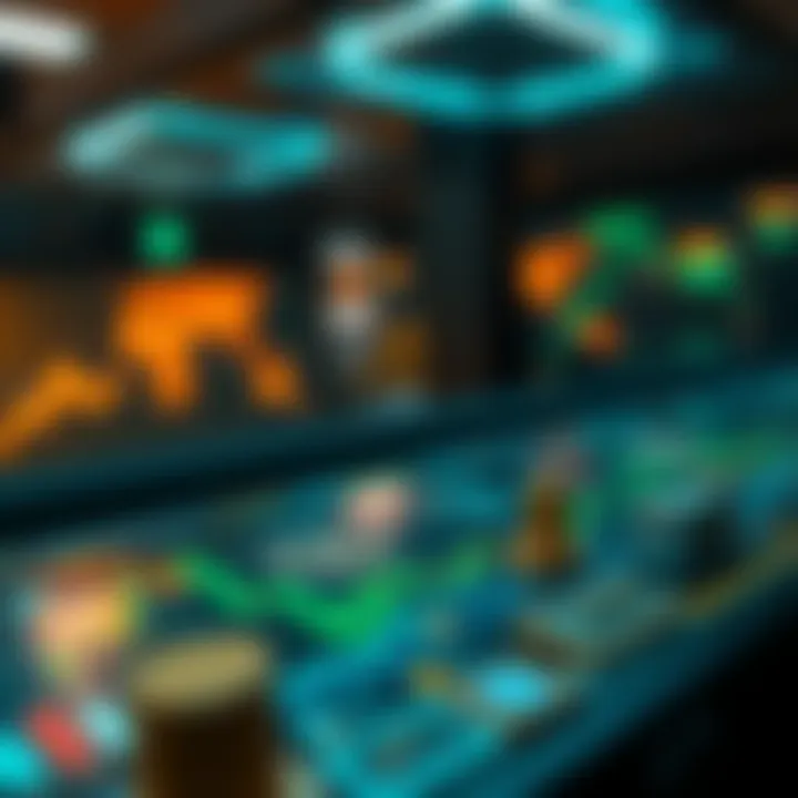 Navigating NFT Transactions A visual depiction of NFT transactions illustrating the buying and selling process.