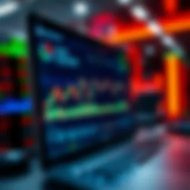 Exploring the User Interface of One Click Trading User interface showcasing one click trade feature