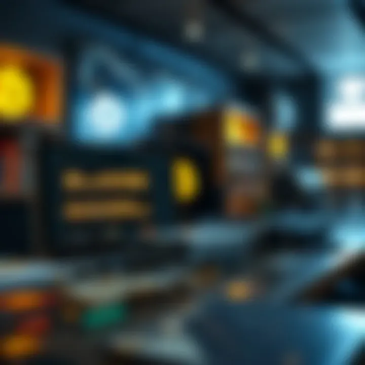 Learning through Educational Platforms Educational platform promoting cryptocurrency learning