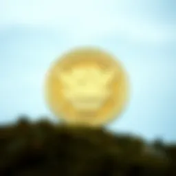 Visual representation of the Pegasus Coin logo