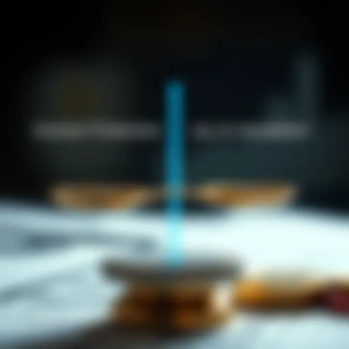 Graphic showing investor protection and innovation balance