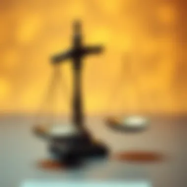 Legal scales symbolizing regulatory considerations