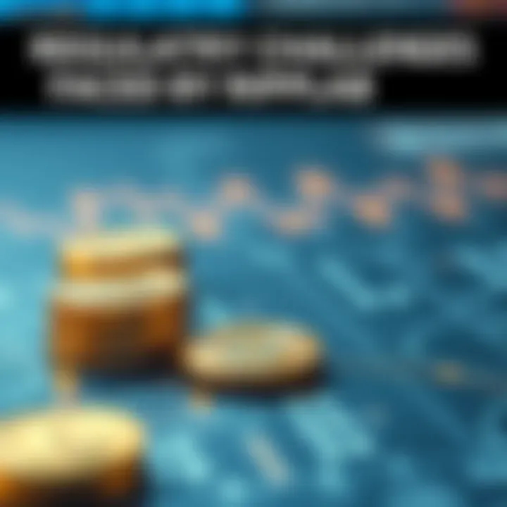 Infographic showing regulatory challenges faced by Ripple Labs