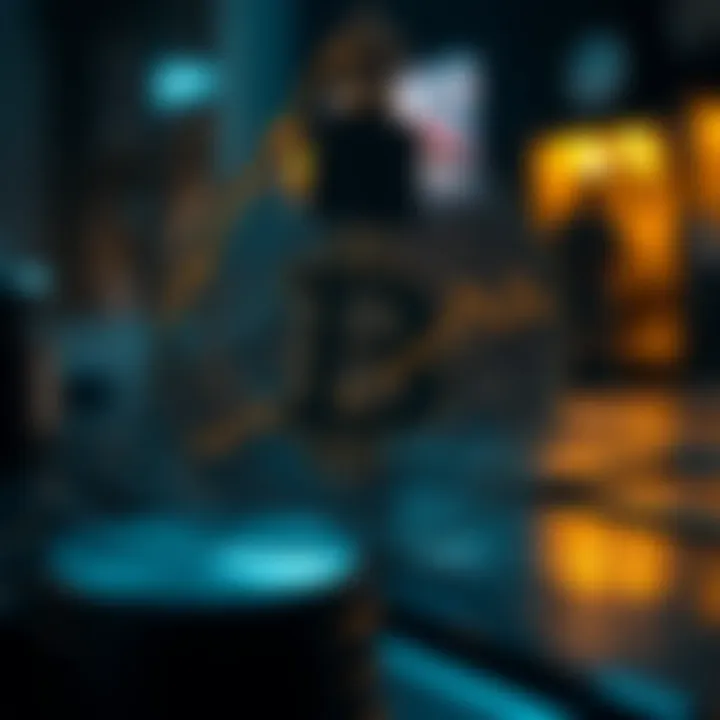 Illustration of risk management strategies for cryptocurrency investors