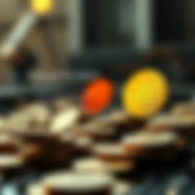 Illustration of risk factors in cryptocurrency borrowing