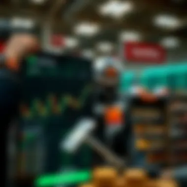 Visual representation of Robinhood app interface