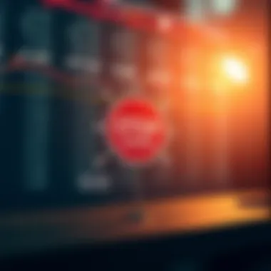 Diagram explaining stop orders functionality