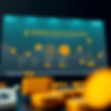 Binance Staking Services Overview Illustration of Binance platform showcasing staking services