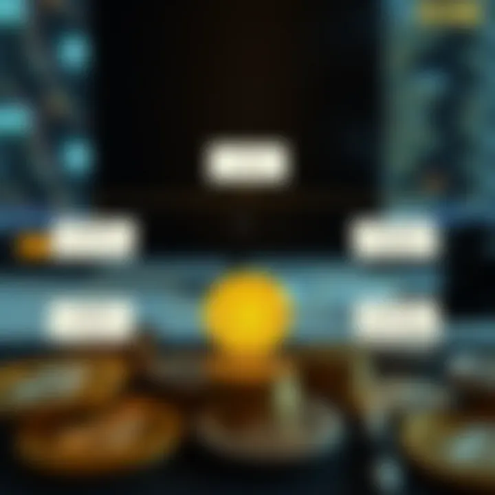 Diagram of strategies for minimizing cryptocurrency tax liabilities