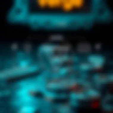 Diagram illustrating technological advancements in Verge cryptocurrency