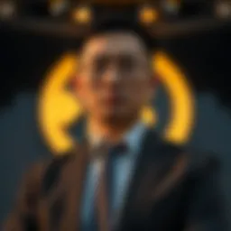 Changpeng Zhao, the visionary leader of Binance