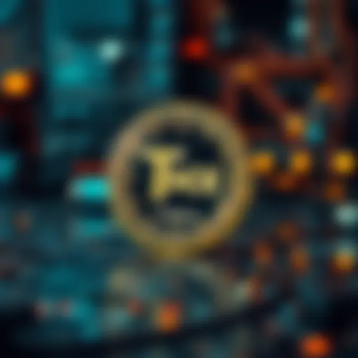 The Blockchain Technology Behind Timex Coin Conceptual representation of blockchain technology behind Timex Coin