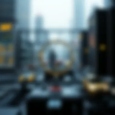 Visual of emerging technologies in cryptocurrency