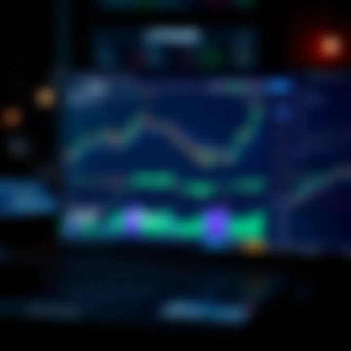 ETrade Cryptocurrency Interface An overview of ETrade platform with cryptocurrency charts